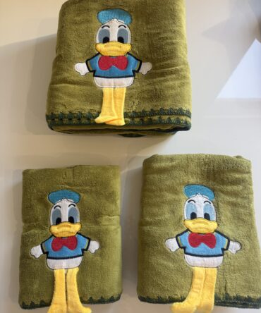 Zestaw ręczników z mikrofibry 3 szt. – postacie bajkowe