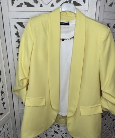 marynarka damska pastelowa oversize elegancka