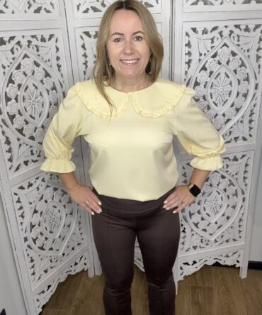 Legginsy damskie dzwony elastyczne wysoki stan flare
