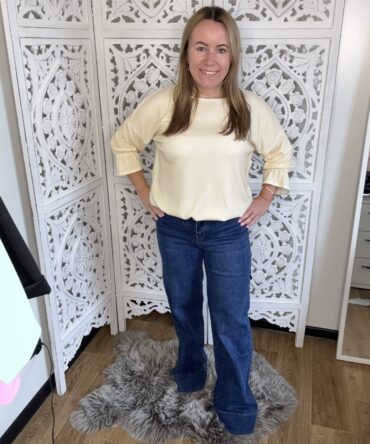 spodnie szwedy jeans msara granatowe